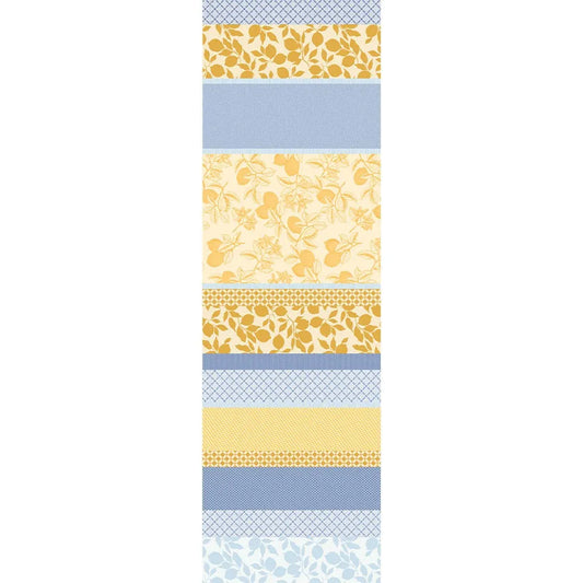 Garnier Thiebaut Mille Citrons Provence Jacquard Tablerunner