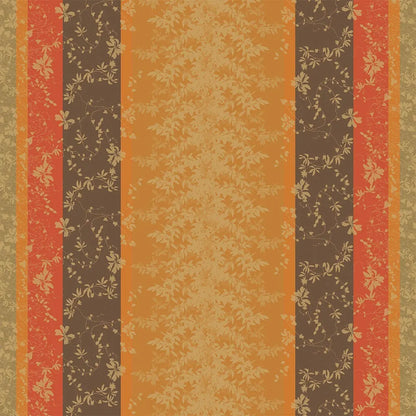 Garnier Thiebaut 71x118 Mille Lierres Automne Jacquard Tablecloth