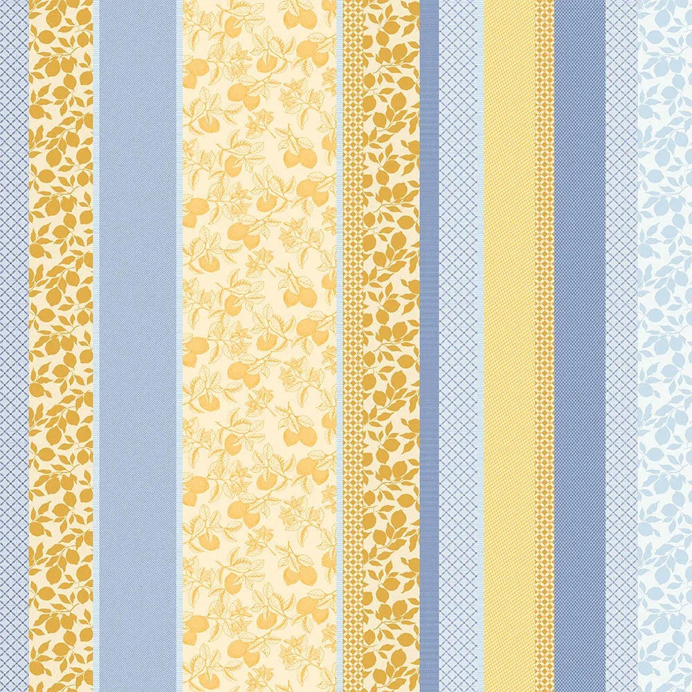 Garnier Thiebaut Mille Citrons Provence Jacquard Tablecloth 71"x118"