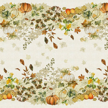 Garnier Thiebaut TC 67x118 Delices D'Automne Potiron Tablecloth