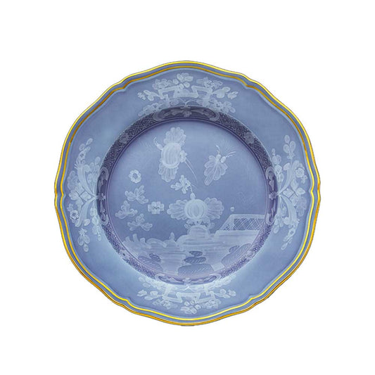 Ginori 1735 Oriente Italiano Dessert/Salad Plate with Gold Trim - Periwinkle
