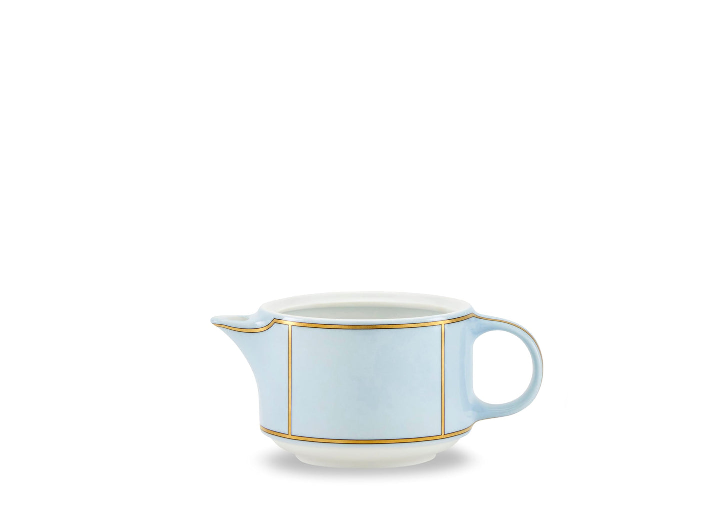 Ginori 1735 Diva Blue Milk Pitcher Celeste