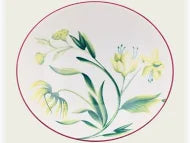 Ginori 1735 Florenza Fruit Bowl Acanto Green & White
