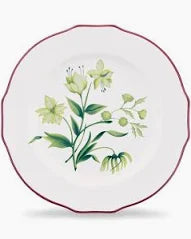 Ginori 1735 Florenza Acanto Green & White Dessert Plate