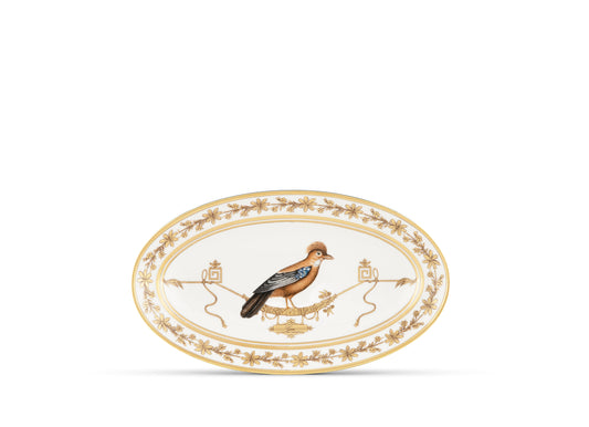 Ginori 1735 Voliere Pickle Dish Geai