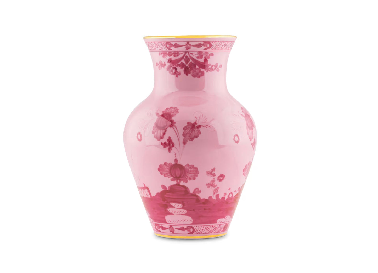 Ginori 1735 MING VASE PORPORA Oriente Italiano