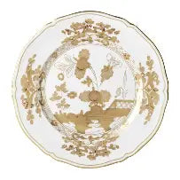 Ginori 1735 Oriente Italiano Charger Plate - Aurum (White w/Pure Gold)