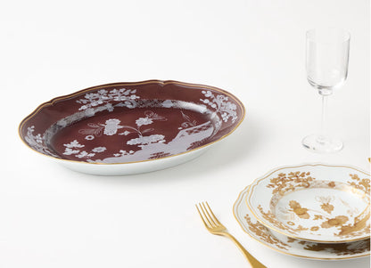 Castagna Oval Platter Large Oriente Italiano Ginori 1735