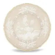 Ginori 1735 Oriente Italiano Charger Plate - Meringa (Beige w/Gold Threading)