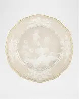 Ginori 1735 Oriente Italiano Dinner Plate - Meringa (Beige w/Gold Threading)