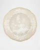 Ginori 1735 Oriente Italiano Dinner Plate - Meringa (Beige w/Gold Threading)