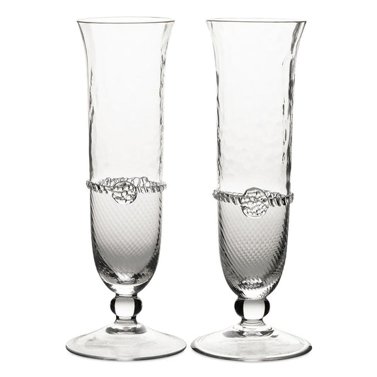 Juliska Graham Set of Toasting Flutes