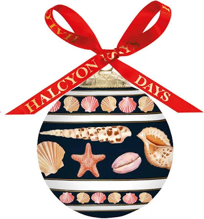 Halcyon Days Shells Bauble Ornament