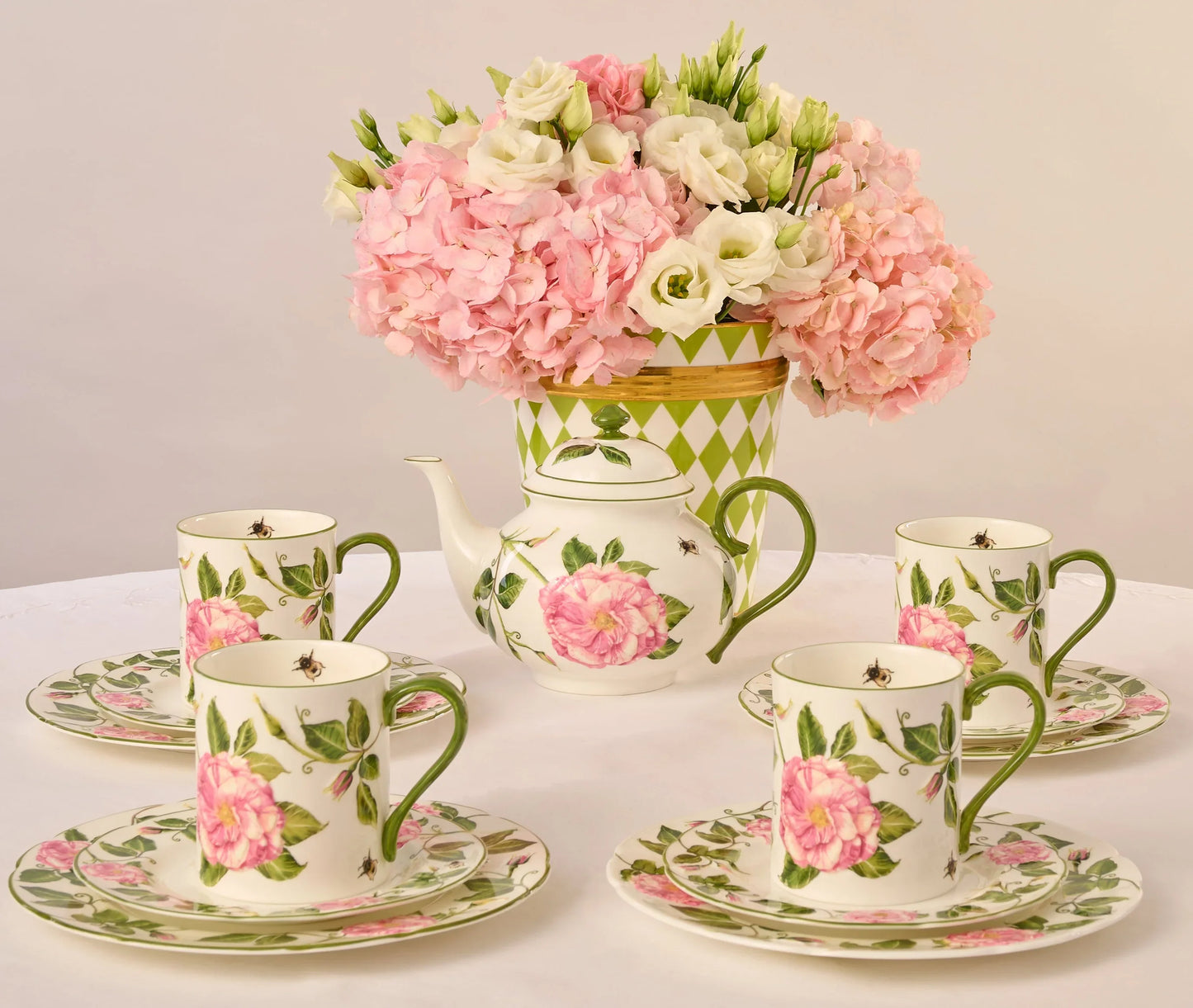 Halcyon Days King's Rose Creamer