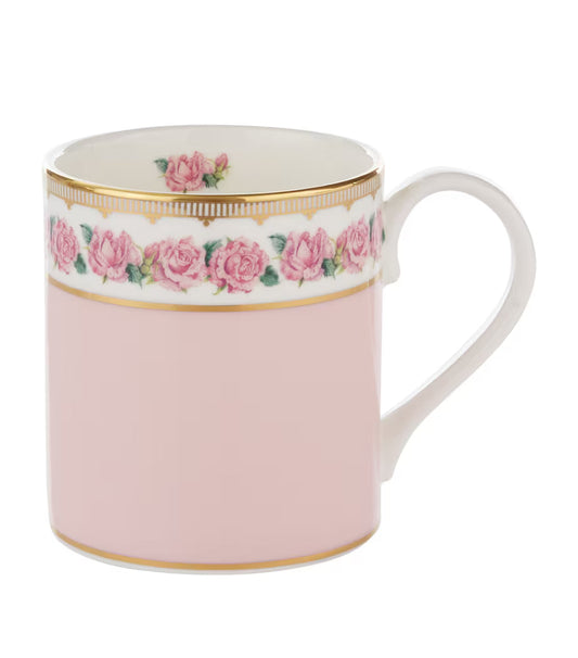 Halcyon Days Pink Mug Shell Garden Mug