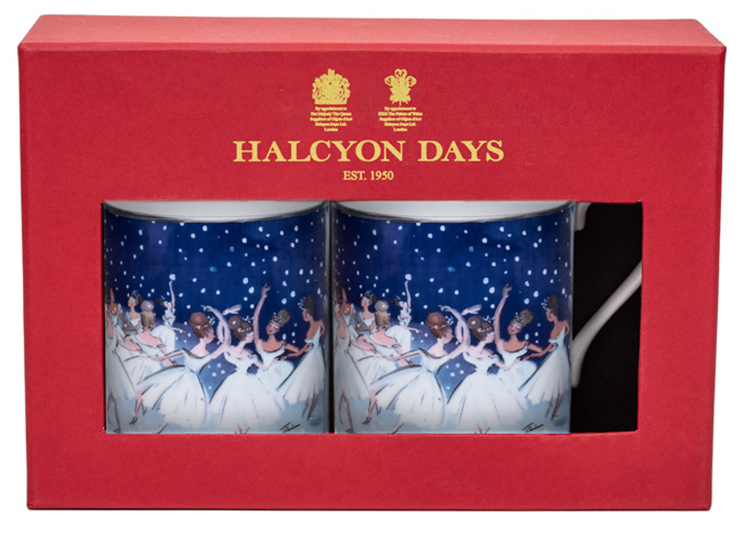 Halcyon Days Mugs Waltz of the Snowflakes
