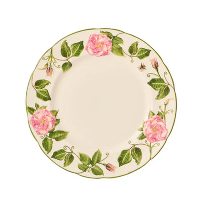 Halcyon Days King's Rose 8" Audley Plate