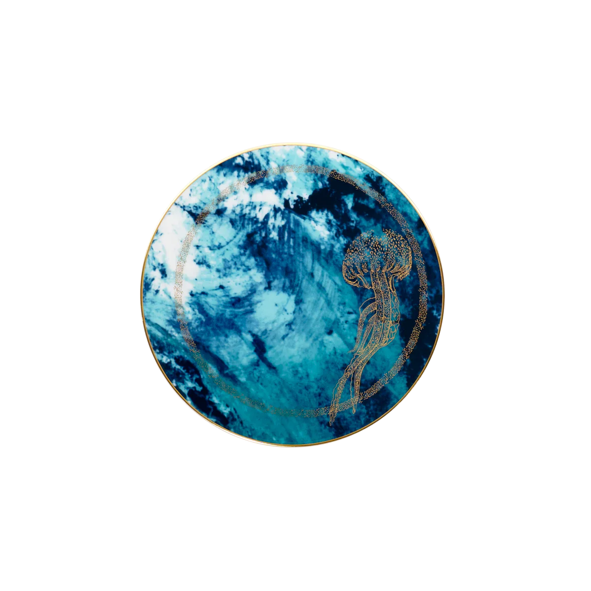 Haviland Océan Bleu Bread & Butter Plate - Jellyfish