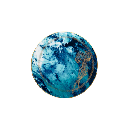 Haviland Océan Bleu Bread & Butter Plate - Jellyfish