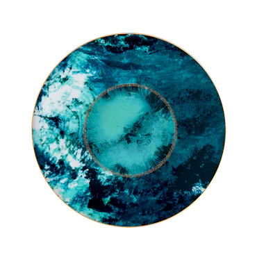 Haviland Service Charger Ocean Bleu