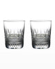Waterford Irish Lace Double Old Fashioned 12oz, Set of 2