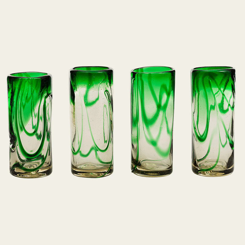 Jan Barboglio Drizzle Glass, Set of 4 – Coast 2 Coast Collection