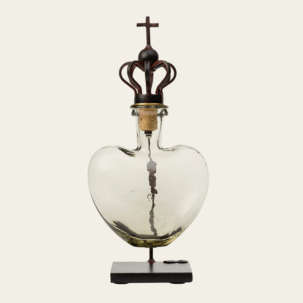 Jan Barboglio Crowned Heart Decanter