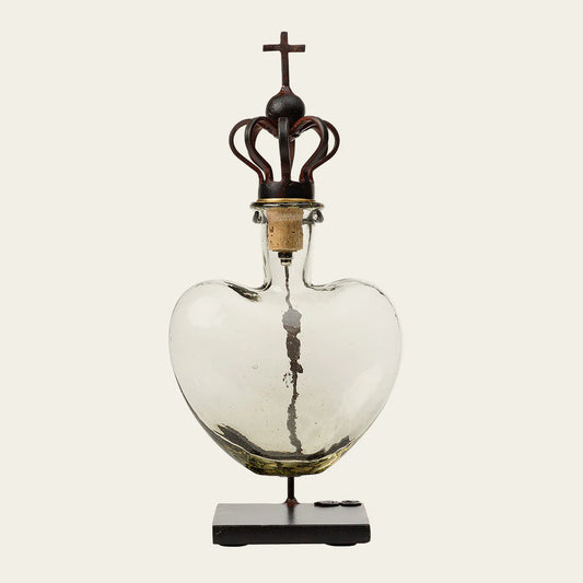 Jan Barboglio Crowned Heart Decanter