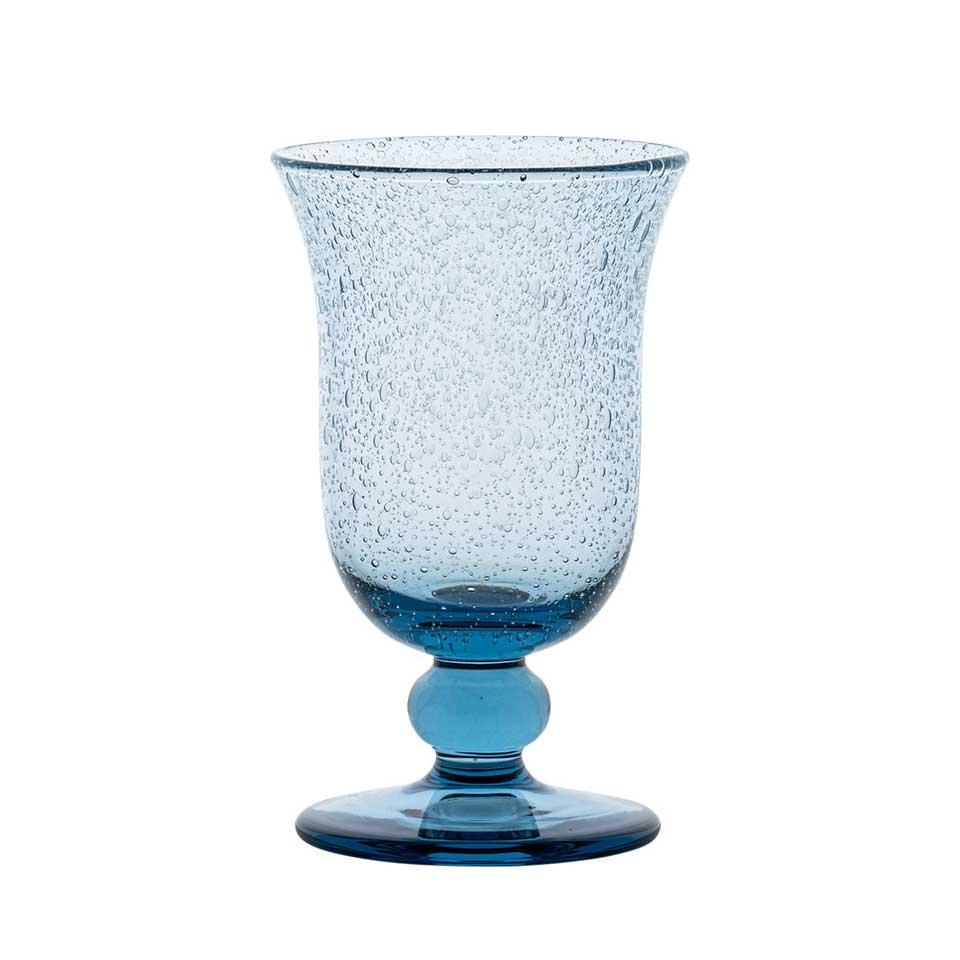 Juliska Provence Glass Goblet - Chambray