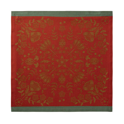 Jacquard Francais Napkin Red Féerie