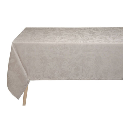 Jacquard Francais 69x126 Tivoli Beige Linen Tablecloth