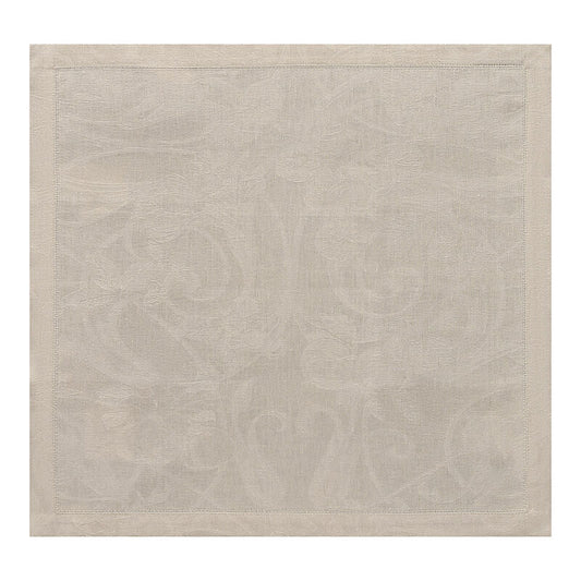 Jacquard Francais NPK Tivoli Beige Linen Napkin