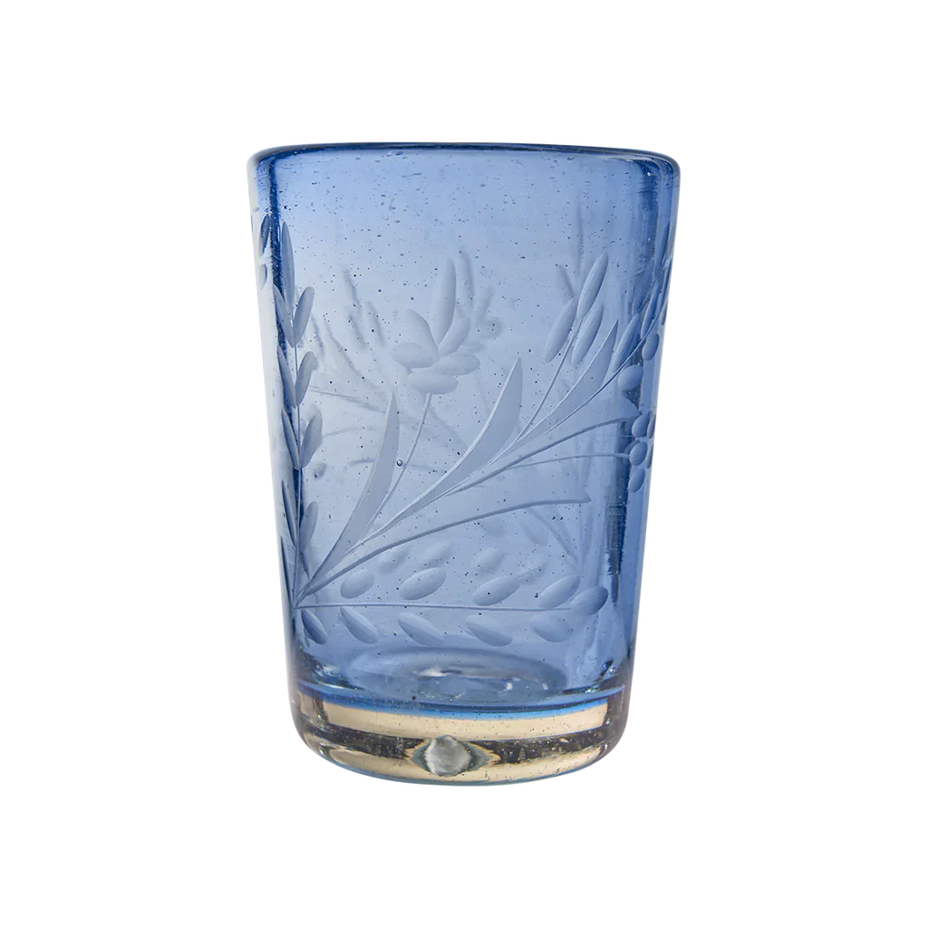 Jan Barboglio Blue Juice Glass El Predilecto