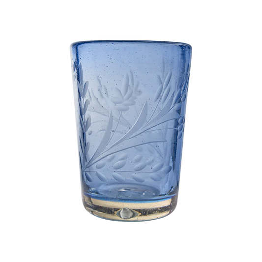 Jan Barboglio Blue Juice Glass El Predilecto