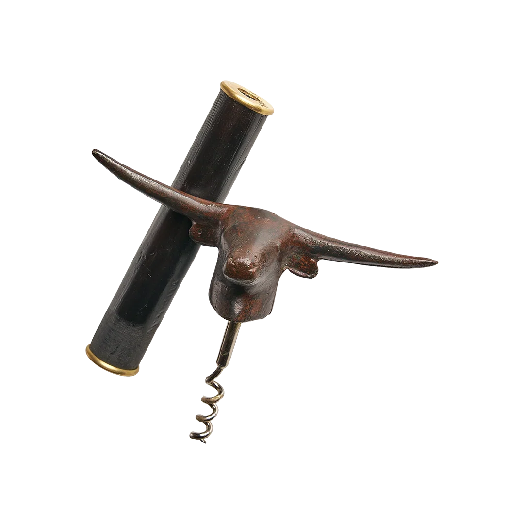 Jan Barboglio Nueces Torcido Longhorn Wine Opener