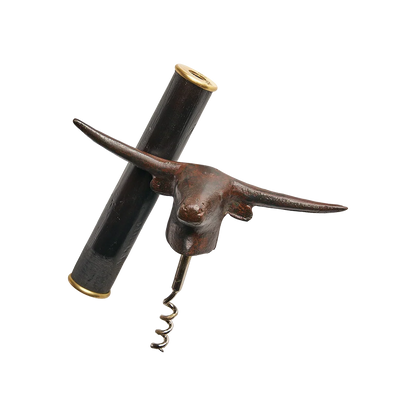 Jan Barboglio Nueces Torcido Longhorn Wine Opener