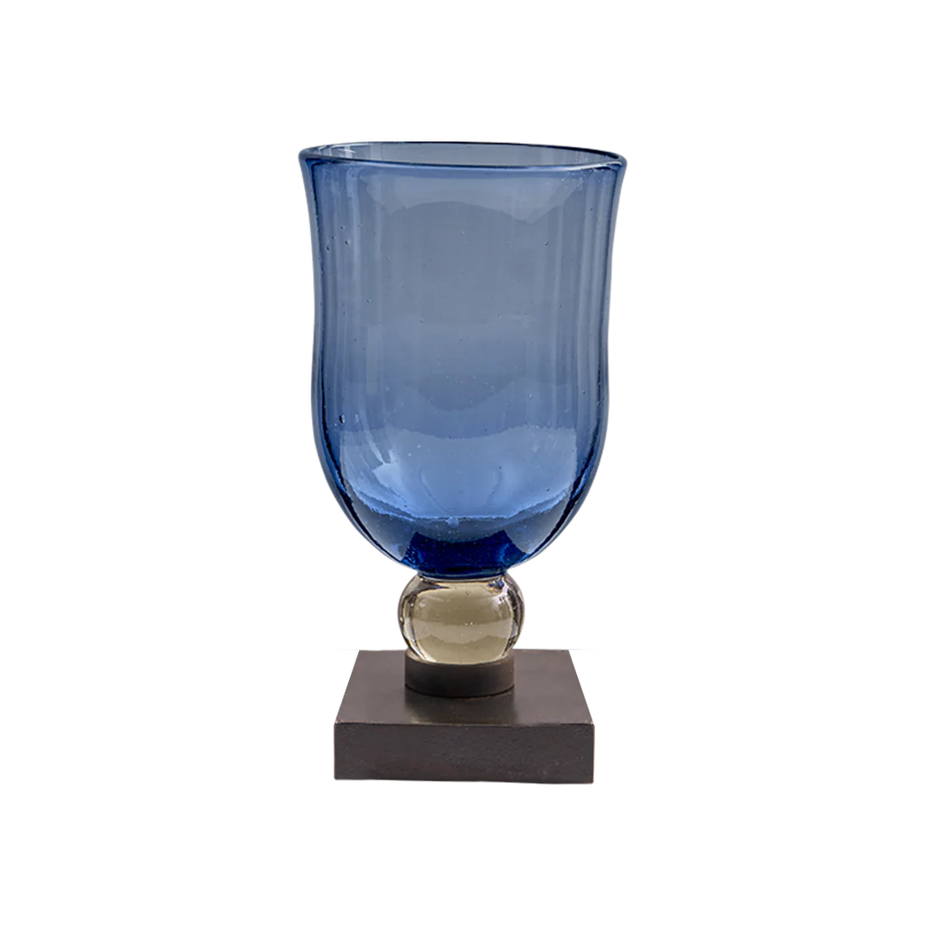 Jan Barboglio Torreon Small Azure Blue Hurricane