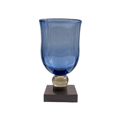 Jan Barboglio Torreon Small Azure Blue Hurricane