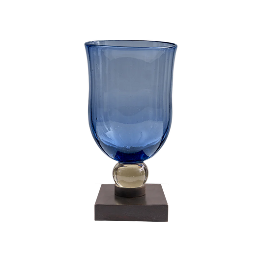 Jan Barboglio Torreon Small Azure Blue Hurricane