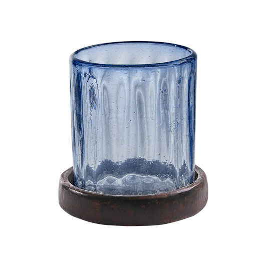 Jan Barboglio Vicente Blue DOF with Coaster Azure