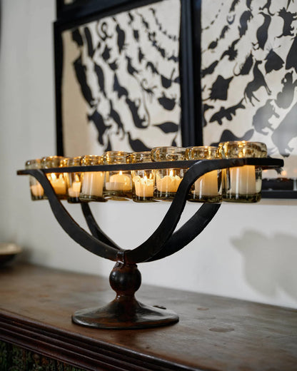 Jan Barboglio Tutjer Rail w/9 Votives