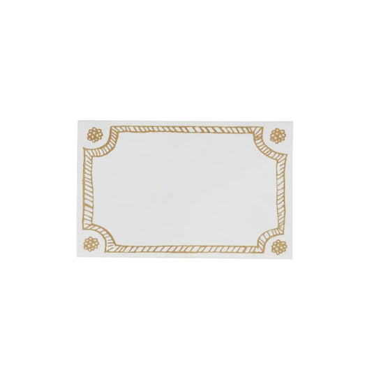 Juliska Berry & Thread Place Card Set/12 - Gold