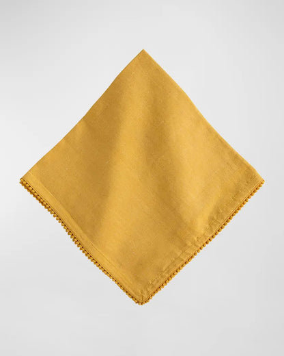 Juliska Napkin: Berry Trim - Saffron