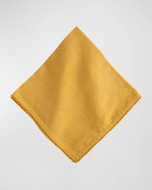 Juliska Napkin: Berry Trim - Saffron