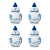 Juliska Delft CE Place Card Holder Set/4 - Delft Blue