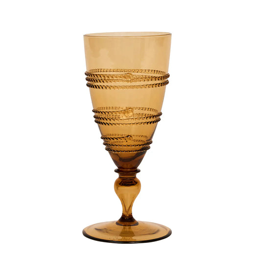 Juliska Ella Goblet Amber