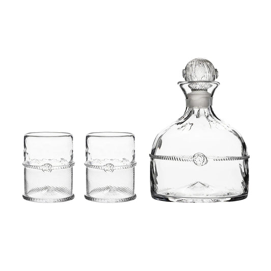 Juliska Graham Decanter and Double Old Fashioned Set/3pc