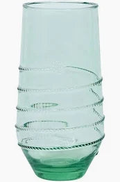 Juliska Green Acrylic Large Tumbler Amalia Seagrass