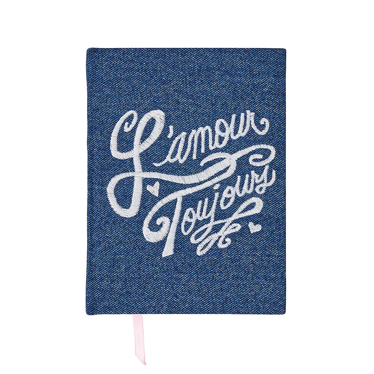 Juliska L'Amour Toujours 6" x 8" Journal - Denim