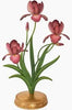 Juliska Iris 14" Centerpiece Meadow Walk Candelabra - Pink